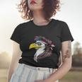 Funny Bald Eagle Mullet With American Flag 4Th Of July Gift Women T-shirt Gifts for Her