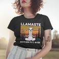 Funny Yoga Llamaste Mother Fvcker Retro Vintage Mans Women T-shirt Gifts for Her
