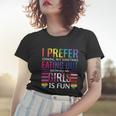 Gay Bisexual Pride Flag Lgbt Pride Month Women T-shirt Gifts for Her