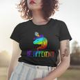 Gay Pride Unicorn Be Different Lgtb Women T-shirt Gifts for Her