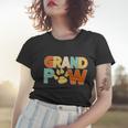 Grand Paw Funny Dog Grandpa Tshirt Women T-shirt Gifts for Her