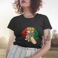 Juneteenth Free Ish Since 1865 Lips African Melanin Girl Women T-shirt Gifts for Her
