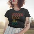 Legend Since July 1972 50Th Birthday 50 Years Old Vintage Women T-shirt Gifts for Her