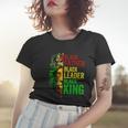 Mens Juneteenth Fathers Day Black Father King African American Women T-shirt Gifts for Her