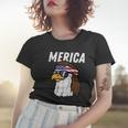 Merica Bald Eagle Mullet Sunglasses Fourth July 4Th Patriot Cool Gift V2 Women T-shirt Gifts for Her