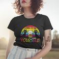 Pride Month Dare To Be Yourself Lgbt Women T-shirt Gifts for Her