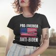 Pro America Anti Joe Biden Usa Flag Political Patriot Women T-shirt Gifts for Her