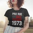 Pro Roe 1973 Reproductive Rights America Usa Flag Distressed Women T-shirt Gifts for Her