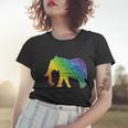 Rainbow Elephant V2 Women T-shirt Gifts for Her