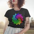 Rainbow Polka Dot International Dot Day Kids Teachers Women T-shirt Gifts for Her