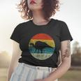 Retro Vintage Ouranosaurus Women T-shirt Gifts for Her