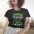 Shamrock One Lucky Teacher Aide St Patricks Day School Women T-shirt Gifts for Her