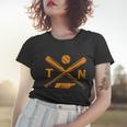 Tennessee Baseball Bats & Ball Classic Baseball Player Tshirt Women T-shirt Gifts for Her
