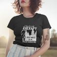 Therapy Mountain Biking Tshirt Women T-shirt Gifts for Her
