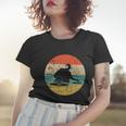 Turntable Beatmaker Edm Techno Dj Disc Retro Vintage Sunset Gift Women T-shirt Gifts for Her