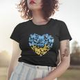 Ukrainian Butterfly Mashup Ukraine Flag Women T-shirt Gifts for Her