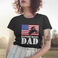 Usa American Distressed Flag Supercross Dad Men For Him Gift Women T-shirt Gifts for Her