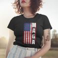 Vintage Grunge Maga American Flag Women T-shirt Gifts for Her