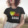 Womens Baseball Softball Ball Heart Gaga Funny Mothers Day Sporter Women T-shirt Gifts for Her