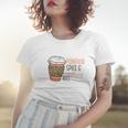 Coffee Pumpkin Spice And Everything Nice Fall Things Women T-shirt Gifts for Her