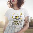 Halloween Spooky Eye Creep It Real Costume Women T-shirt Gifts for Her