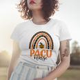 Scary Halloween Pacu Nurse Rainbow Post Anesthesia Care Unit Women T-shirt Gifts for Her