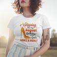 Stepping Into My August Birthday With Gods Grace And Mercy Women T-shirt Gifts for Her Stepping Into My August Birthday With Gods Grace And Mercy Women T-shirt Gifts for Her