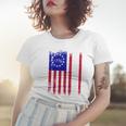 Ultra Maga Betsy Ross Usa Flag Trump 2024 Anti Biden Women T-shirt Gifts for Her