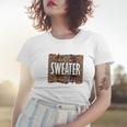 Vintage Autumn Hello Sweater Weather Women T-shirt Gifts for Her