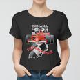 500 Indianapolis Indiana The Race State Checkered Flag Women T-shirt