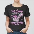 A Queen Was Born In July Fancy Birthday Graphic Design Printed Casual Daily Basic Women T-shirt