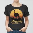 Allegedly Ostrich Retro Tshirt Women T-shirt