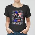 American Flag Mom Life 4Th Of July Women T-shirt