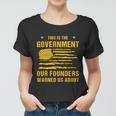 Anti Government Patriotic Americans Vintage Women T-shirt