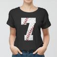 Baseball Softball Lover Seven Years Funy 7Th Birthday Boy Women T-shirt
