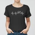 Bicycle Heartbeat Cycling For Cyclist Women T-shirt