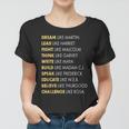 Black History Gifts Dream Like Martin Women T-shirt