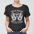Boho Thick Thighs Witch Vibes Women T-shirt