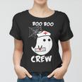 Boo Boo Crew Nurse Ghost Funny Halloween Women T-shirt