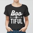 Boo Tiful Halloween Quote Women T-shirt