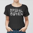 Bridal Coven Witch Bride Party Halloween Wedding Women T-shirt
