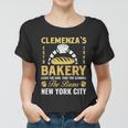 Clemenzas Estd 1945 Bakery Leave The Gun Women T-shirt