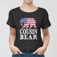 Cousin Bear Patriotic Flag 4Th Of July Women T-shirt