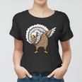 Dabbing Turkey Funny Thanksgiving Day Tshirt Women T-shirt