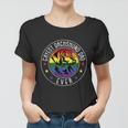 Dachshund Dad Lgbtgreat Giftq Gay Pride Flag Doxie Dog Lover Ally Great Gift Women T-shirt