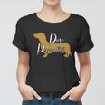 Dachshund Mom Wiener Doxie Mom Cute Doxie Graphic Dog Lover Funny Gift Women T-shirt