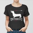 Dachshund Mom Wiener Doxie Mom Cute Doxie Graphic Dog Lover Gift Women T-shirt