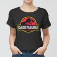 Daddysaurus Funny Daddy Dinosaur Tshirt Women T-shirt
