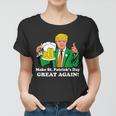 Donald Trump Make St Patricks Day Great Again Beer Drinking Women T-shirt