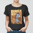 Donkey Mom Cute Mule Farm Animal Agriculture Cute Gift Women T-shirt